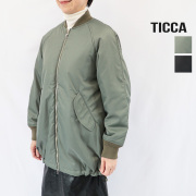 TICCA ティッカ TBFA-012 ミドルMA-1 ミリタリー ライトアウター ブルゾン | 26AW アウター 秋冬
