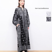 専用　マダムイプシロン様　LEONARD ♡ ワンピース　２着 WEB限定サイズ】ボタニカルプリントソリッドワンピース(マキシ