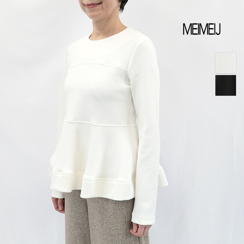 10/8販売開始 MEIMEI J メイメイジェイ 32663022 ポンチぺクラムプルオーバー ブラウス | 26AW トップス 秋冬