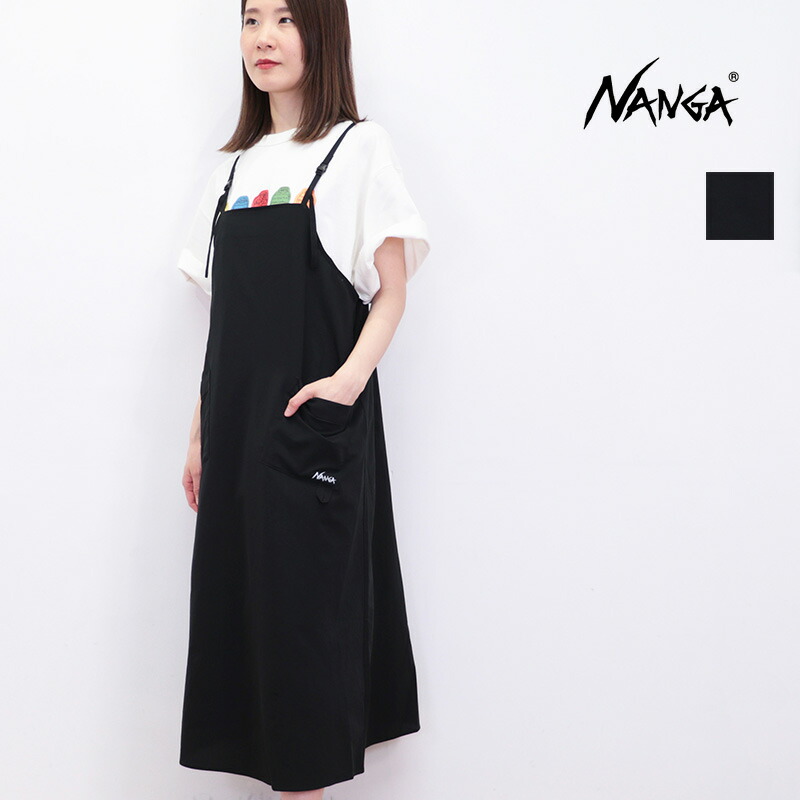 NANGA ナンガ N2501-1Z304B ドットエアーキャミソールドレス DotAir CAMISOLE DRESS サロペットスカート ジャンパースカート | 25SS トップス 春夏