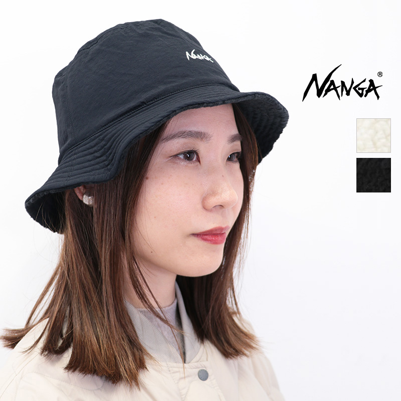 NANGA ナンガ NA2443-3B403-B リバーシブルフリースバケットハット バケハ ボアハット 帽子 REVERSIBLE FREECE HAT メンズ レディース ユニセックス | 24AW ファッショングッズ 秋冬