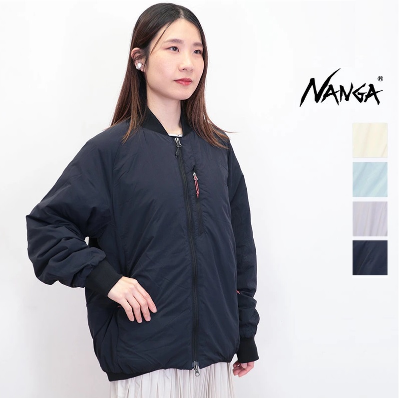 NANGA ナンガ N2500-OJ001A ソフトダウンバーシティブルゾン SOFT DOWN VARSITY BLOUSON ダウンジャケット ライトダウン インナーダウン 軽量 春ダウン メンズ レディース ユニセックス | アウター 25SS 26SS 春夏