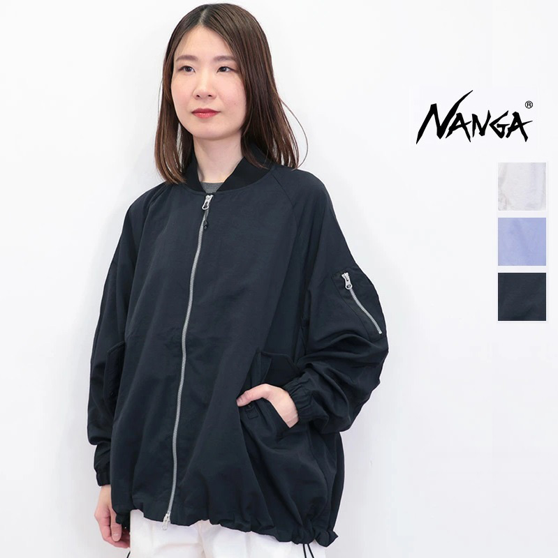 NANGA ナンガ N2501-1P503B ナイロンタッサージャケット NYLON TUSSER JKT W(WOMEN) ウィンドブレーカー 軽量 春アウター ブルゾン | アウター 25SS 春夏