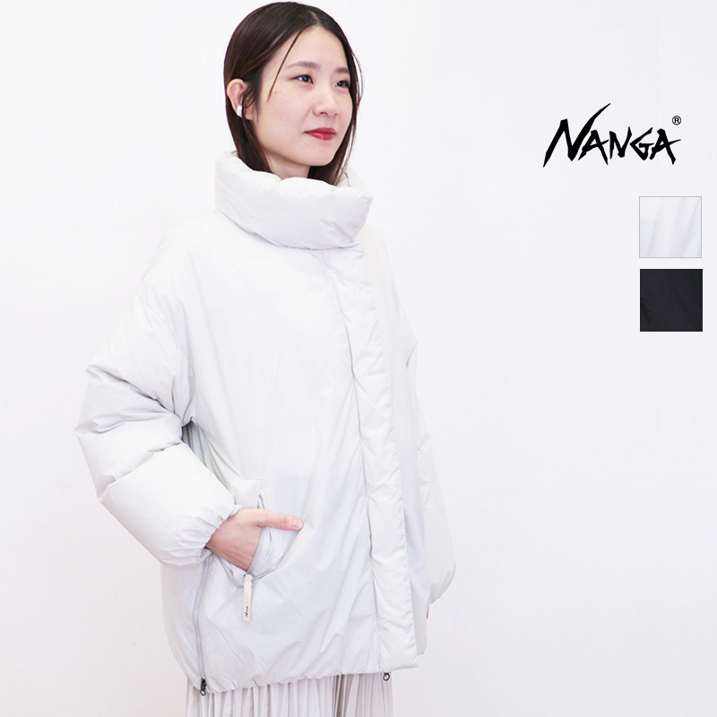 NANGA ナンガ ND2442-1A602-B スタンドカラーダウンジャケット ショート丈 STAND COLLAR DOWN JACKET | 25AW アウター 秋冬