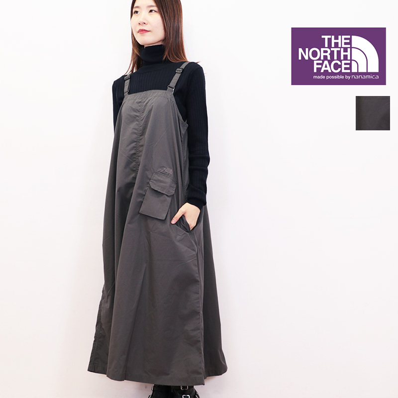 【正規品】THE NORTH FACE PURPLE LABEL ノースフェイス パープルレーベル N24FF012 65/35 Field Jumper Dress ジャンパースカート サロペットスカート ワンピース | 24AW 秋冬