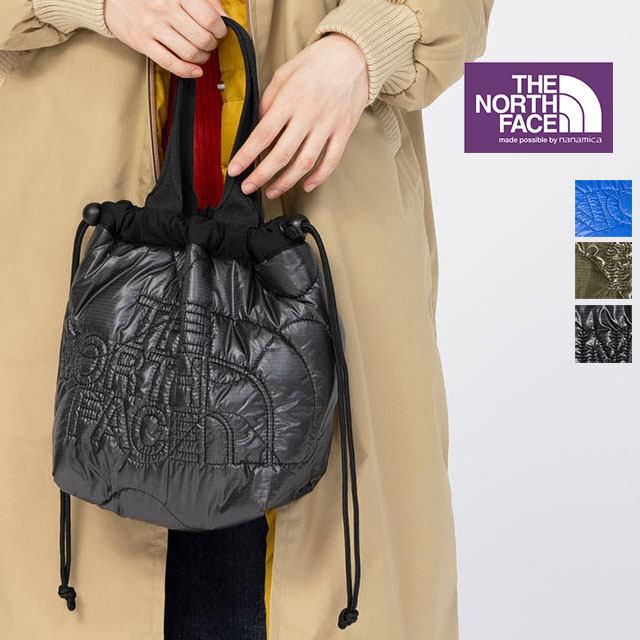【正規品】THE NORTH FACE PURPLE LABEL ノースフェイス パープルレーベル N24FO054 キルティングフィールドトートバッグ Sサイズ Quilting Field Tote S 巾着バッグ | 24AW バッグ 秋冬