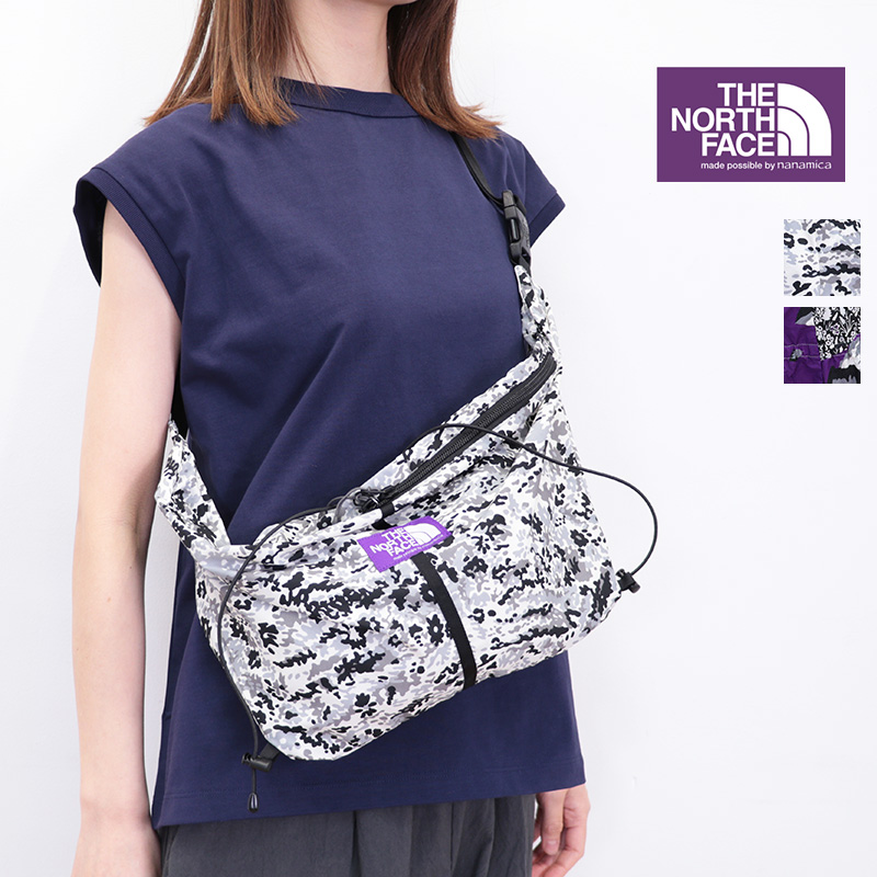【正規品】THE NORTH FACE PURPLE LABEL ノースフェイス パープルレーベル N25SO073 NOMA t.d フラワープリントショルダーバッグ Flower Printed Field Wrap Bag ウエストポーチ ウェストバッグ スラッシュバッグ 斜め掛け ユニセックス 男女兼用 | バッグ 25SS