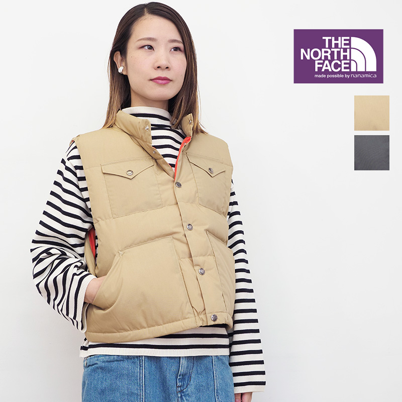 【40％OFF】【正規品】THE NORTH FACE PURPLE LABEL ノースフェイス パープルレーベル NDW2363N ショートダウンベスト 65/35  Short Sierra Vest | 23AW アウター 秋冬