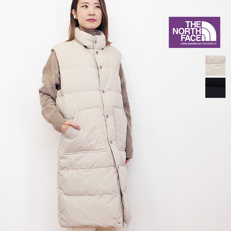 【正規品】THE NORTH FACE PURPLE LABEL ノースフェイス パープルレーベル NDW2364N ロングダウンベスト 65/35 Long Sierra Vest | 23AW アウター 秋冬