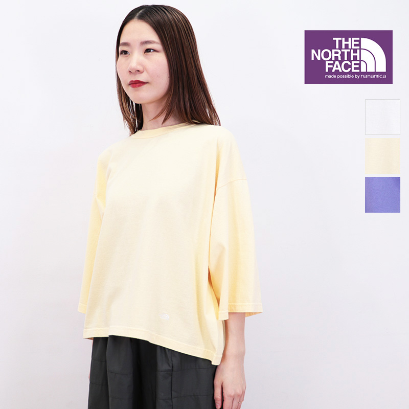 【40％OFF】【正規品】THE NORTH FACE PURPLE LABEL ノースフェイス パープルレーベル NTW3411N オーバーサイズクロップドTシャツ  7oz Cropped Tee | トップス 24SS 春夏