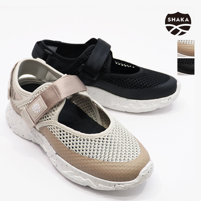 SHAKAシャカ SK-305 メッシュスニーカーサンダル スリッポン WANDER AROUND SXL ワンダーアラウンド メリージェーン ｜ 25SS  シューズ 春夏