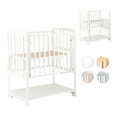 【カトージ】ベビーベッド ハイタイプ ツーオープン ハイタイプベッド ツーオープン（ホワイト）※塗装変更」について