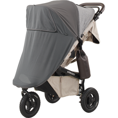 AIRBUGGY(エアバギー) | COCO PREMIER(ココプレミア)用 モスキーヒ サンシェード グレイ［ベビーカーレンタル］