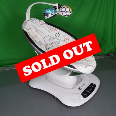 【中古販売：ランクD】4moms(フォーマムズ) | mamaRoo4・ママルー4 電動［バウンサー］