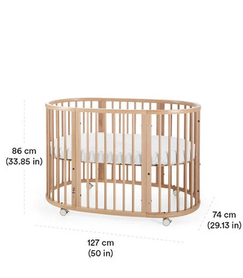 Stokke ストッケ ベビーベッド ヘイザーグレー （stokke(ストッケ 