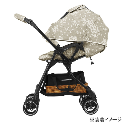 Combi(コンビ) | スゴカルα用 かごバッグ［ベビーカーレンタル］