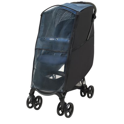 GRACO(グレコ) | 両対面ベビーカー対応 レインカバープラス［ベビーカーレンタル］