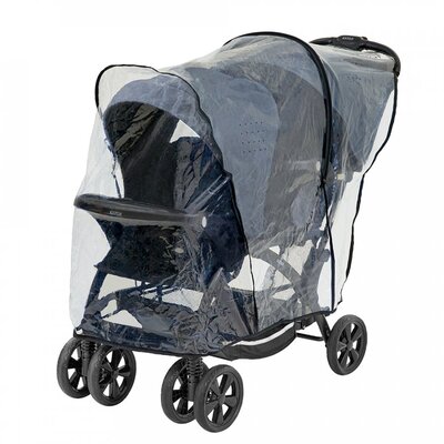 雨よけカバー付き　2シーター　カトージ 二人乗りベビーカー用レインカバー」について｜カトージの商品