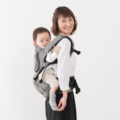 napnap(ナップナップ) | たためるヒップシートTran・ダブルショルダーヒップシート［抱っこ紐レンタル］
