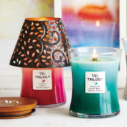 WoodWickトリロジーハースウィック アイランドゲッタウェイ WoodWick ウッドウィック ハースウィック Lサイズ トリロジー 3