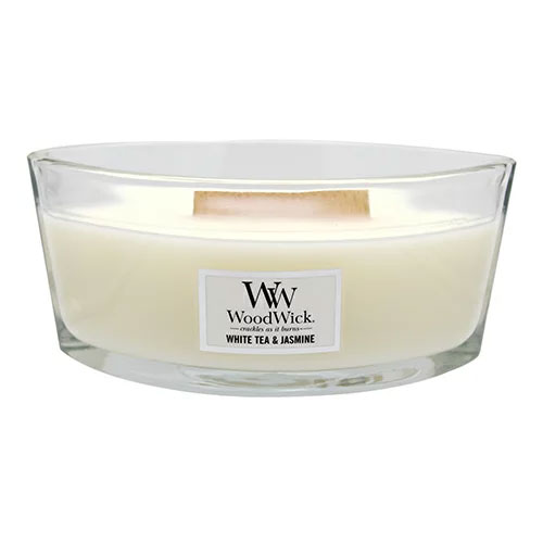 【Wood Wick】 ウッドウィック ハースウィック L ホワイトティー＆ジャスミン
