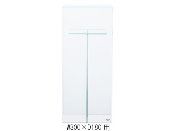（取り寄せ商品・日にち指定不可）ADA 108-617 キューブキャビネット・クリア　W300×D180用