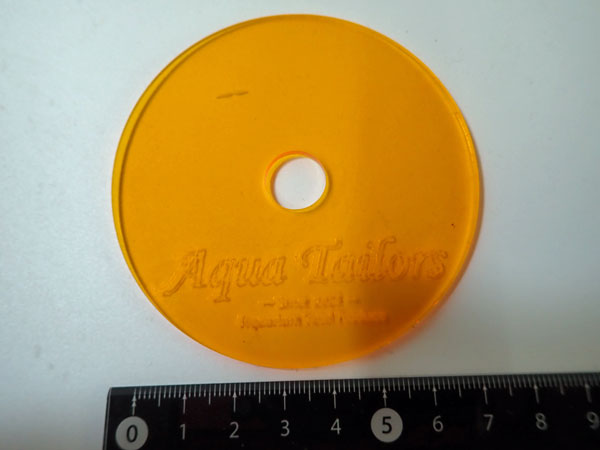 アクアテイラーズ Frag Adjuster フラグアジャスター オレンジ8cm 5個