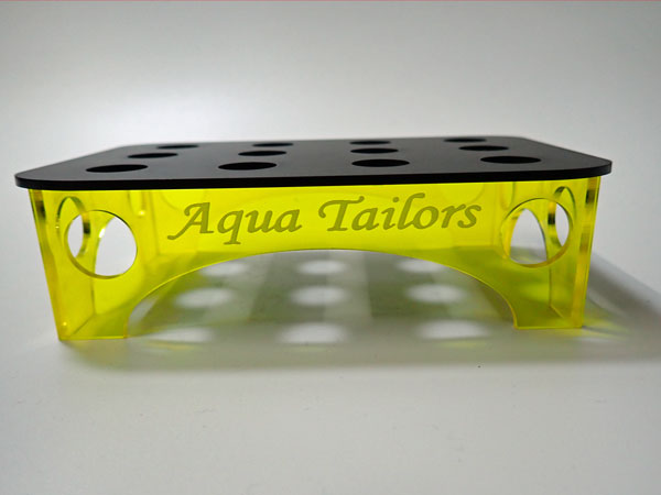 アクアテイラーズ Frag Stand 12 Hole フラグスタンド12 イエロー