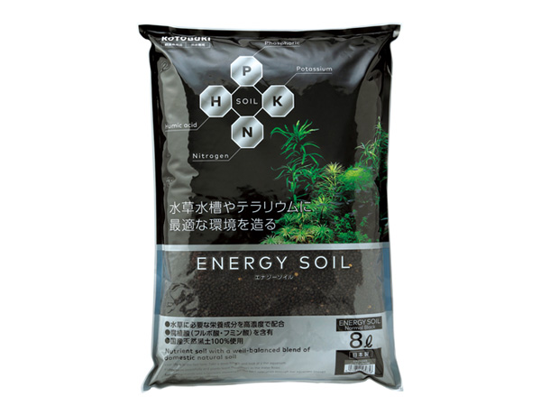 コトブキ エナジーソイル ノーマルブラック 8L　