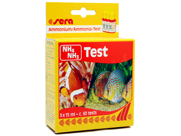 セラ アンモニア (NH4/NH3) テスト 3×15ml