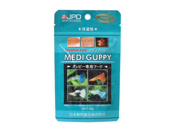 日本動物薬品 メディグッピー 20g