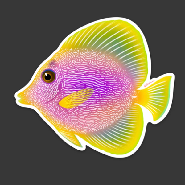 【正規輸入品】lazycoffeedesign Yurple Tang Sticker