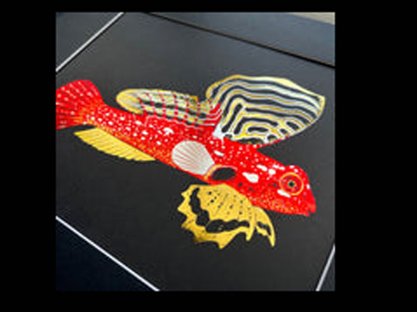 【正規輸入品】Rudy Dragonet Foil Art Print