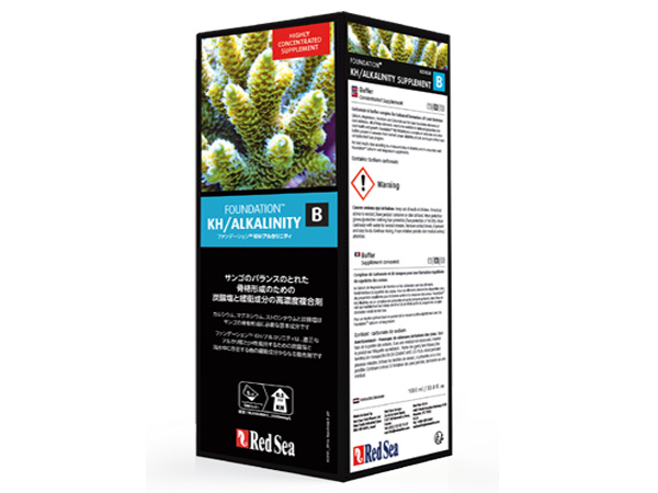 Red Sea リーフファンデーションB 1000ml 炭酸塩・緩衝成分の複合剤 (ファンデーションB KH/アルカリニティ)