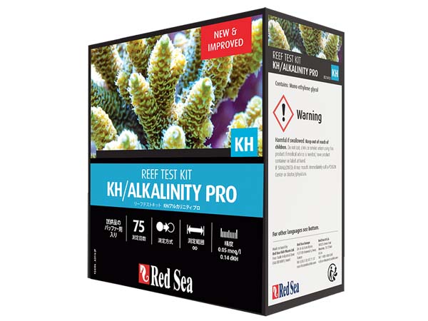 Red Sea KH/アルカリニティプロテストキット (リーフテストキット KH/アルカリニティプロ)