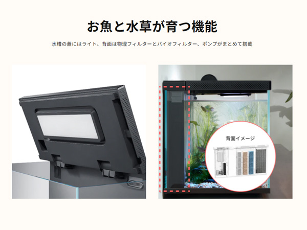 Biorium Smart Aquarium ＆ ポンプ ＆ 物理フィルタ Biorium Smart Aquarium アクアテイラーズ オンラインショップ