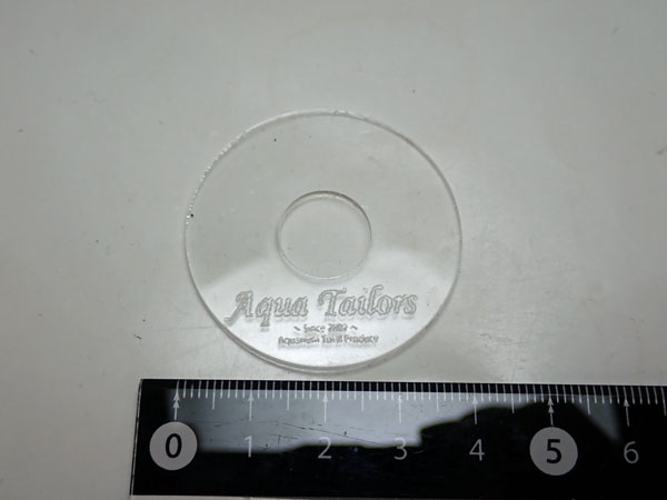 アクアテイラーズ Frag Adjuster フラグアジャスター クリア4cm 1個