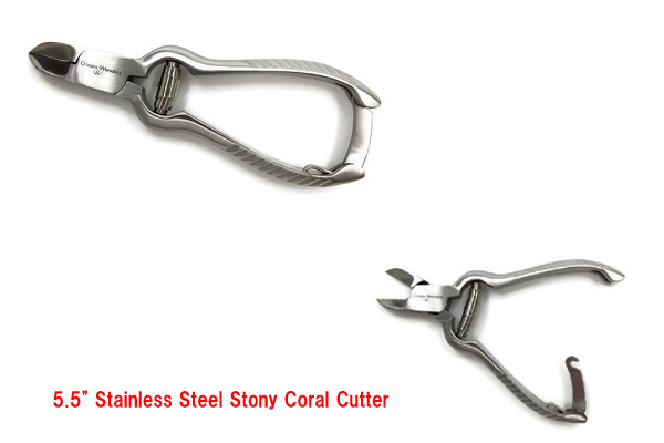 Oceans Wonders 5.5 inch stainless steel stony coral cutter