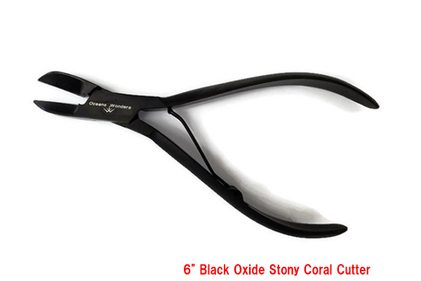 Oceans Wonders 6 inch black oxide  stony coral cutter