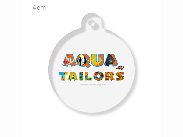 【Lazy coffee design×Aquatailors 限定コラボ】 キーホルダー