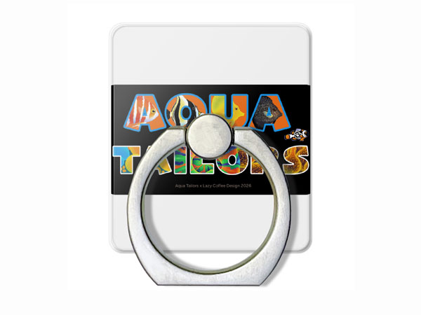 【Lazy coffee design×Aquatailors　限定コラボ】　携帯Ring