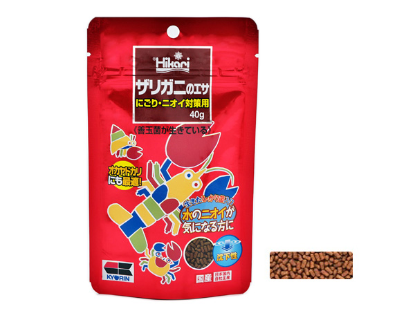 キョーリン ザリガニのエサ にごり・ニオイ対策用 40g