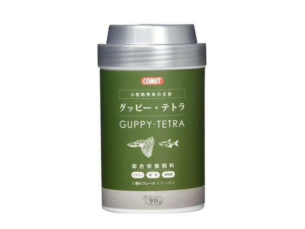 イトスイ 小型熱帯魚の主食 グッピー・テトラの主食 フレークタイプ 90g