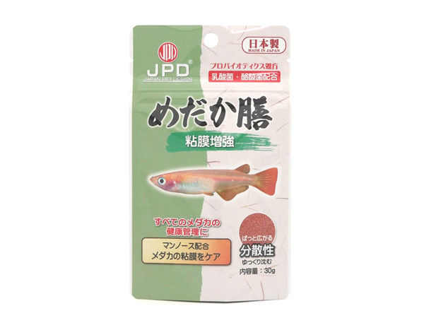 日本動物薬品 めだか膳 粘膜増強用 30g
