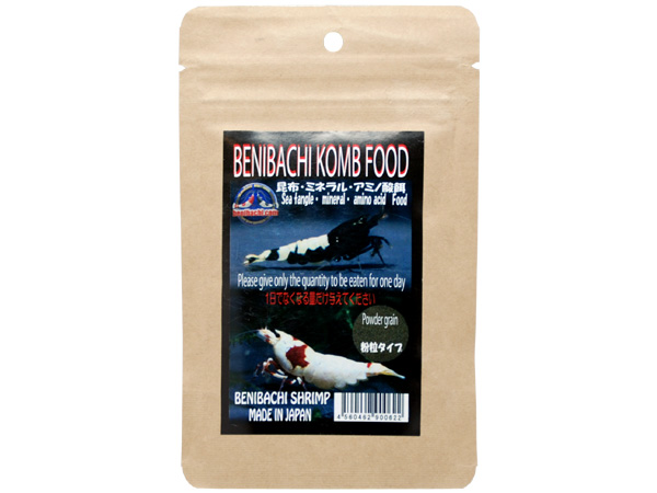 紅蜂シュリンプ BENIBACHI KOMB FOOD 紅蜂昆布フード 50g