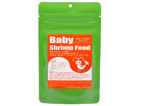 Ebita Breed Baby Shrimp Food ベビーシュリンプフード 30g