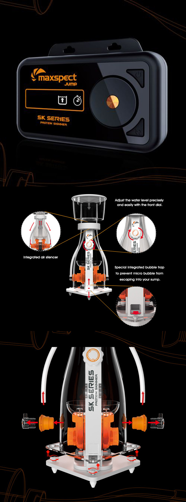 Maxspect MJ-SK400 プロテインスキマー アクアテイラーズ