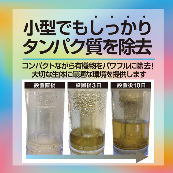 miniQ プロテインスキマー ナノレビル セット miniQ プロテインスキマー ナノレビル セット