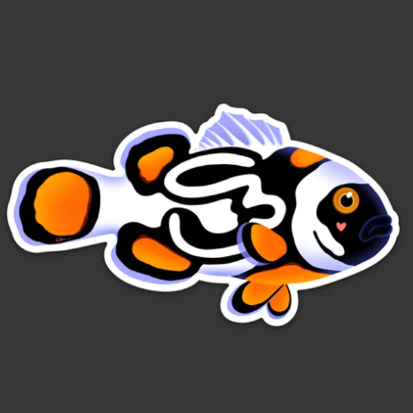 【正規輸入品】lazycoffeedesign Lazy Clownfish sticker