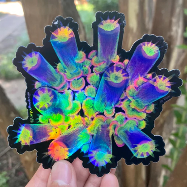 【正規輸入品】lazycoffeedesign JF Homewrecker Sticker/ Holographic [Limited Edition]